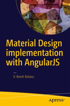 Material Design Implementation with AngularJS (eBook, PDF) - Kotaru, V. Keerti