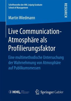 Cover Live Communication-Atmosphäre als Profilierungsfaktor (eBook, PDF)
