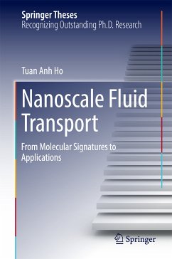 Nanoscale Fluid Transport (eBook, PDF) - Ho, Tuan Anh