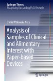 Analysis of Samples of Clinical and Alimentary Interest with Paper-based Devices (eBook, PDF)