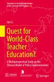 Quest for World-Class Teacher Education? (eBook, PDF)