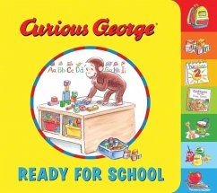 Curious George: Ready for School Tabbed Board Book - Rey, H A; Young, Mary O'Keefe