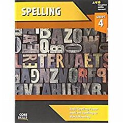 Core Skills Spelling Workbook Grade 4 - Houghton Mifflin Harcourt