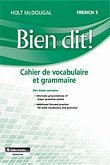 Vocabulary and Grammar Workbook Student Edition Level 3