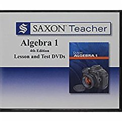 Saxon Homeschool Algebra 1, 4th Edition: Teacher DVD