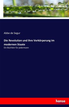 Die Revolution und ihre Verkörperung im modernen Staate