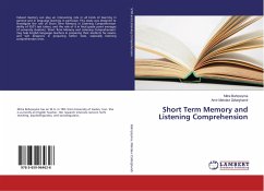 Short Term Memory and Listening Comprehension - Bahrpeyma, Mitra;Mahdavi Zafarghandi, Amir