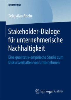 Stakeholder-Dialoge für unternehmerische Nachhaltigkeit - Rhein, Sebastian