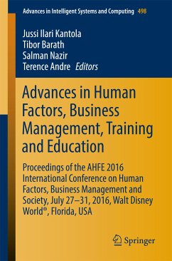 Advances in Human Factors, Business Management, Training and Education (eBook, PDF)
