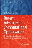 Recent Advances in Computational Optimization (eBook, PDF)