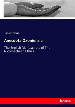 Anecdota Oxoniensia - Anonym