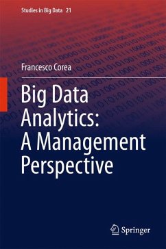 Big Data Analytics: A Management Perspective (eBook, PDF) - Corea, Francesco