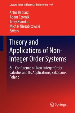Theory and Applications of Non-integer Order Systems (eBook, PDF)