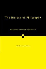 History of Philosophy