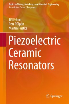 Piezoelectric Ceramic Resonators (eBook, PDF) - Erhart, Jiří; Půlpán, Petr; Pustka, Martin