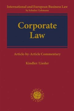 European Corporate Law - Peter Kindler