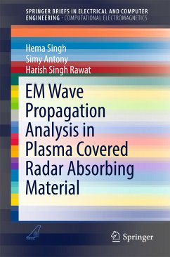EM Wave Propagation Analysis in Plasma Covered Radar Absorbing Material (eBook, PDF) - Singh, Hema; Antony, Simy; Rawat, Harish Singh