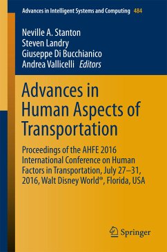 Advances in Human Aspects of Transportation (eBook, PDF)