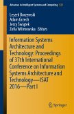 Information Systems Architecture and Technology: Proceedings of 37th International Conference on Information Systems Architecture and Technology – ISAT 2016 – Part I (eBook, PDF)