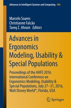 Advances in Ergonomics Modeling, Usability & Special Populations (eBook, PDF)