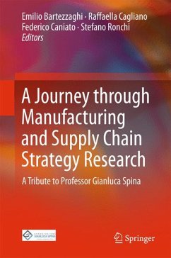 A Journey through Manufacturing and Supply Chain Strategy Research (eBook, PDF)