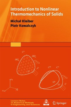Introduction to Nonlinear Thermomechanics of Solids (eBook, PDF) - Kleiber, Michal; Kowalczyk, Piotr