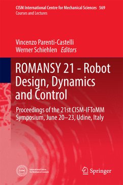 ROMANSY 21 - Robot Design, Dynamics and Control (eBook, PDF)