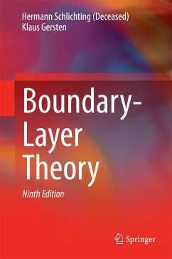 Boundary-Layer Theory (eBook, PDF) - Schlichting (Deceased), Hermann; Gersten, Klaus