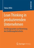 Lean Thinking in produzierenden Unternehmen (eBook, PDF)