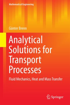 Analytical Solutions for Transport Processes (eBook, PDF) - Brenn, Günter