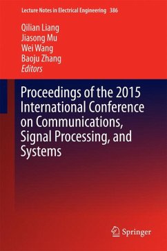 Proceedings of the 2015 International Conference on Communications, Signal Processing, and Systems (eBook, PDF)