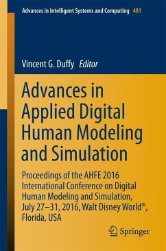 Advances in Applied Digital Human Modeling and Simulation (eBook, PDF)