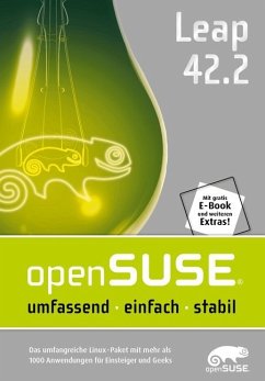 Cover openSUSE Leap 42.2, DVD-ROM + Handbuch