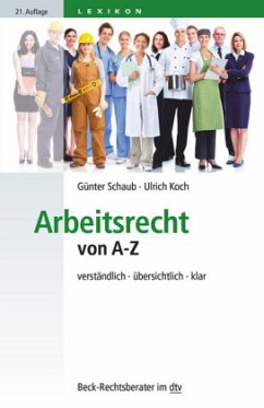 Arbeitsrecht von A-Z - Schaub, Günter