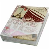 Post- und Ansichtskartenalbum Retro-Design, für bis zu 200 Karten