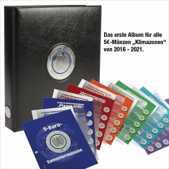 Münzalbum Planet Erde 5 Euro Klimazonen, 2016-2021