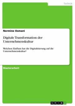 Digitale Transformation der Unternehmenskultur - Osmani, Nermine