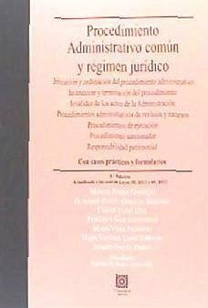 Procedimiento administrativo común y régimen jurídico - García Gómez De Mercado, Francisco