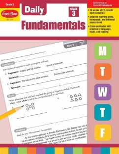 Daily Fundamentals, Grade 3 Teacher Edition - Evan-Moor Educational Publishers