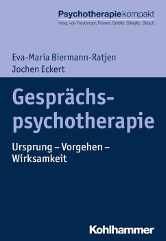 Gesprächspsychotherapie - Biermann-Ratjen, Eva-Maria;Eckert, Jochen