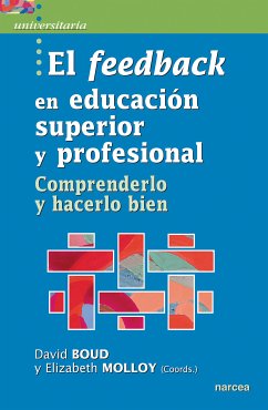 El feedback en Educación superior y profesional (eBook, ePUB) - Boud, David; Molloy, Elizabeth