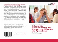 Integración Socioeducativa del Escolar con Dificultad del Aprendizaje - Marquez Contreras, Raquel Virginia