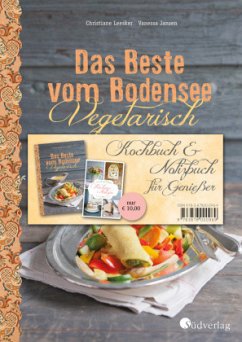 Das Beste vom Bodensee - Vegetarisch, Kochbuch & Notizbuch für Genießer - Leesker, Christiane;Jansen, Vanessa