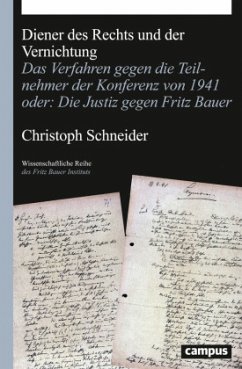 Diener des Rechts und der Vernichtung - Schneider, Christoph