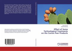 Effect of Some Technological Treatments on the Cactus Pear Products