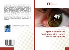 Cover Capital Humain dans l'agriculture et la relance du secteur agricole