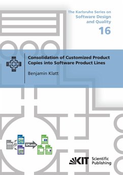 Consolidation of Customized Product Copies into Software Product Lines - Klatt, Benjamin