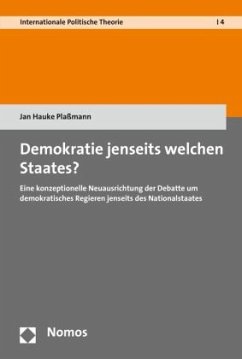 Demokratie jenseits welchen Staates? - Plaßmann, Jan Hauke