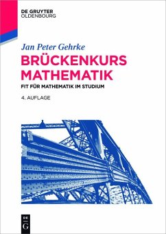 Brückenkurs Mathematik (eBook, ePUB) - Gehrke, Jan Peter