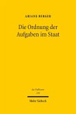 Die Ordnung der Aufgaben im Staat (eBook, PDF)
